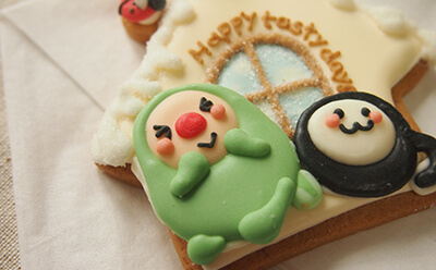 マリコシュガー×みどりのまめたコラボクッキー